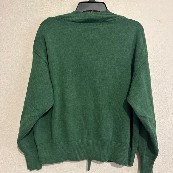 Free People Beach Solar Sweater 2 Piece Set Size XS Green - Picture 5 of 8